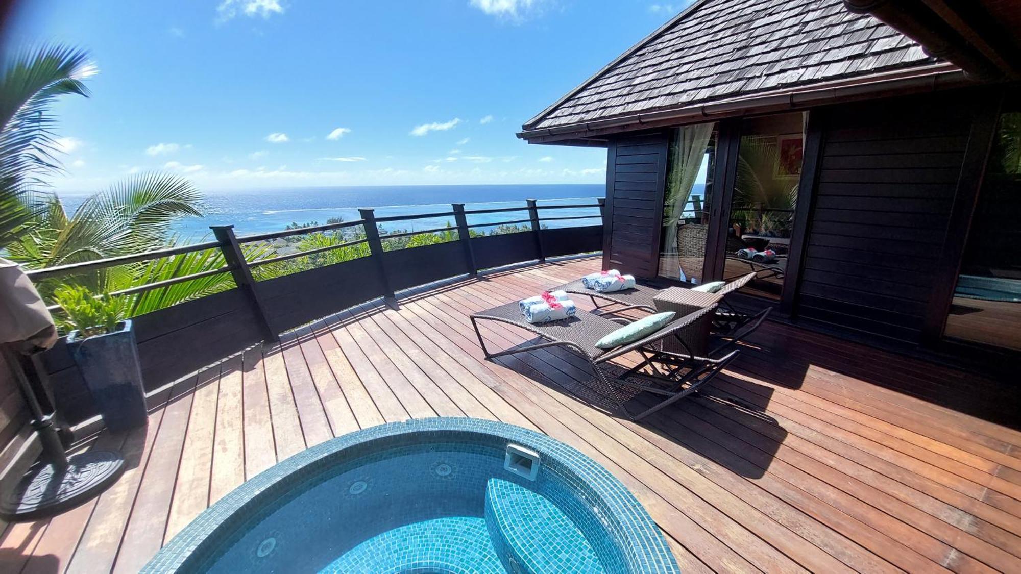 Villa Honu - Legends Residences - Stunning Ocean Views Papetoai Luaran gambar